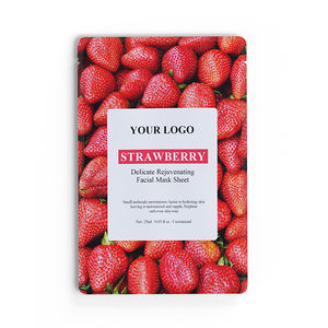 Suministro directo de fábrica Productos para el cuidado de la piel Blanqueamiento Hidratante Hoja de máscara de fruta para el cuidado de la cara - Product Image 3