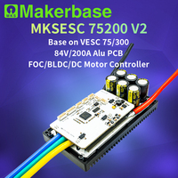 Makerbase 75200 V2 84V 200A Courant Élevé Avec Alu PCB pour E-Foil Fight Robot Surfboard AGV Robot