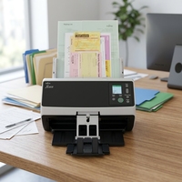 Scanner de documents recto-verso A4 haute vitesse FI-8190 90ppm 180ipm CIS 600dpi USB 3.2 pour bureau