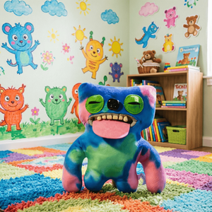 Halloween OEM Soft Stuffed <strong>Ugly</strong> Monster Doll With Funky Teeth <strong>and</strong> PP Cotton Fill for Calming <strong>and</strong> Party Favor - Product Image 4