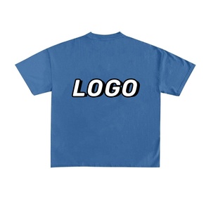 YKH 230 Gsm 100% algodón peinado serigrafía camisa de hombre Camiseta de gran tamaño camiseta de logotipo personalizado para hombre - Product Image 2
