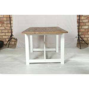 Table d'entraînement simple en bois, rectangulaire, portable, pour l'extérieur, bureau d'étude, table de réunion, longue table à manger - Product Image 3