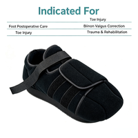 Chaussure post-opératoire à bout rond avec protection fixe pour le soin du pied après une intervention chirurgicale et le soulagement de l'hallux valgus, directement de l'usine CE