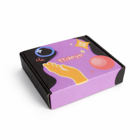 Boîte d'expédition en carton ondulé personnalisée avec logo pour cosmétiques, soins de la peau, cadeaux, vêtements et emballages d'expédition pour le commerce électronique