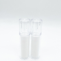 Tubes d'emballage en plastique ouverts avec logo personnalisé, diamètre 19,8 mm, 65 mm, 80 mm, haute qualité