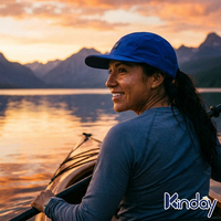 Centre d'expédition pour l'exportation à grande échelle et l'approvisionnement fiable de casquettes de camping en nylon imperméable bleu roi à 5 panneaux, durables