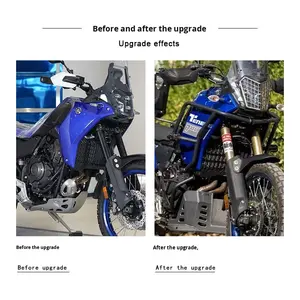 กันชนสำหรับ <span class=keywords><strong>Yamaha</strong></span> Tenere700 ปี 19-24 รุ่นดัดแปลง <span class=keywords><strong>T700</strong></span>  บาร์ป้องกันด้านบนและด้านล่าง ป้องกันการล้ม ผลิตจากเหล็กกล้าคาร์บอนสูง - Product Image 2