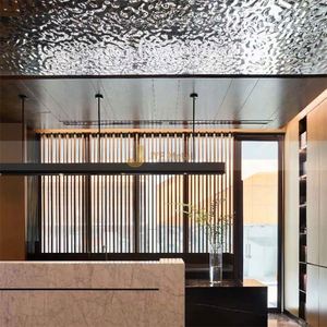 M23 Decorative Water Ripple <b>Wave</b> Effect 304 Stainless Steel Plate Hammered Ceiling Panel with Bending and Cutting Services - Product Image 4