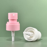 Pompe à poussoir en plastique à 20 dents UPG pour toner, brume faciale, lotion – Pulvérisateur cosmétique transparent semi-couvrant