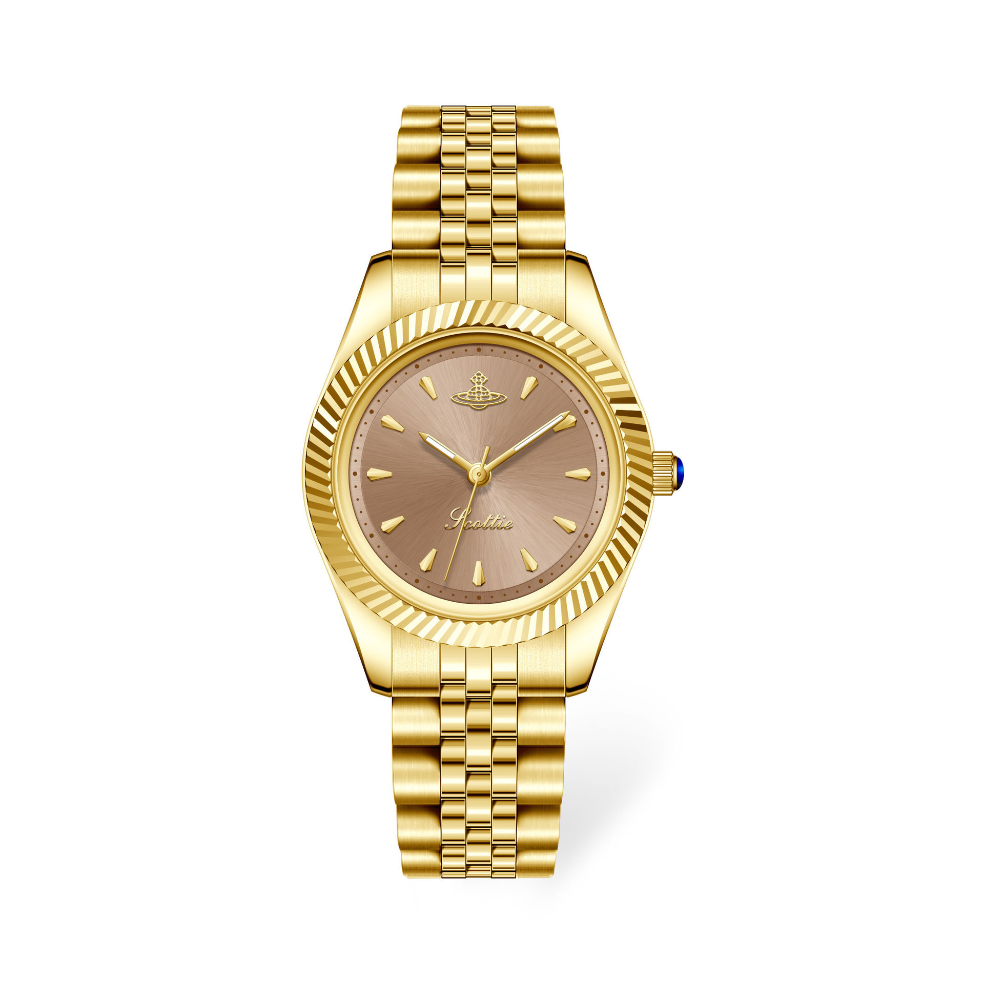 new design quartz watch scottie 9785 classic fashionable 