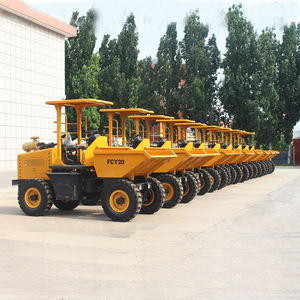 Neuer Günstiger 4x4/2 Tonnen Bau-Minidumper FCY20 Selbstladender Radlader 1m³ Kapazität Minilader mit Sonnendach für den Ingenieurbau - Product Image 6