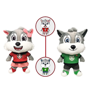 Poupée en peluche personnalisée de 25cm, fait à la main, sur le Design artistique, pour le jeu classique et la bande dessinée - Product Image 5