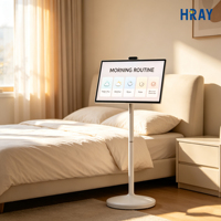 Layar Digital Putih HRAY 32 Inci Indoor 16:9 Dengan Kaca Tempered AF Mendukung Kustomisasi OEM ODM