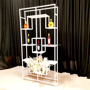 Soporte de flores de boda FURUN y soporte de vino para decoración del hogar soporte de flores soporte de decoración de fondo de fiesta - Product Image 6