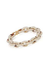 Premium 925 Sterling Silver Cuban Link Bracelet Lab Grown Moissanite Diamond Smooth Shine Minimal Jewelry - Product Image 3