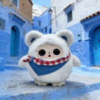JOPARK Robot intelligent en peluche non toxique pour enfants, jouet interactif doux pour les tout-petits, jeu sûr au quotidien à la maison