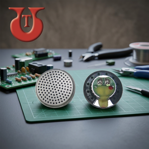 หูฟังคุณภาพสูง UTL Silver 14 มม. ตัวเรือนโลหะ ได้รับการรับรองมาตรฐาน ISO9001 และ RoHS ชิ้นส่วนแบบ Passive 4-32 - Product Image 2