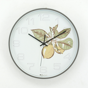 Sunflower Pattern <b>Wall</b> <b>Clock</b> Plastic Home Decoration Battery Operated Quartz Round <b>Clock</b> Modern for Home Decor Gift - Product Image 5