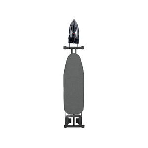 Planche à <span class=keywords><strong>repasser</strong></span> de sécurité EASTON <span class=keywords><strong>pour</strong></span> hôtel avec système de verrouillage mécanique, housse noire résistante aux brûlures, <span class=keywords><strong>table</strong></span> stable à double pied en T - Product Image 3