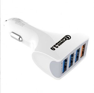 4-Port USB <b>Magnetic</b> Car Charger with QC3.0 Fast Charging 30W Output for Laptops & Mobile Devices - Product Image 4