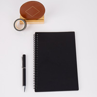 Ensemble de cahiers intelligents A5 personnalisés, étanches et réutilisables, numérisables pour une utilisation numérique avec stylo effaçable et lingette en microfibre
