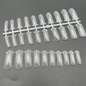 Custom Logo Abs Plastic Gel <strong>Capsules</strong> Onglespopit Top Forms for Nail Extensions - Product Image 2