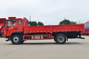 Famosas marcas FAW de China, 8 toneladas de carga, camiones de carga LHD de cama plana a la venta
