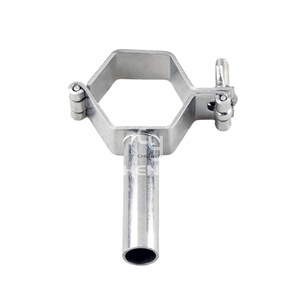 Support de tuyau hexagonal en acier inoxydable, serrage flexible pour pipeline - Product Image 2