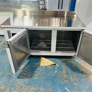 48" 2 Door Under Counter <b>Freezer</b> American Style Work Table With Drawers - Product Image 6