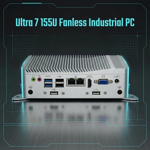 Mini PC Industrial Resistente, Core Ultra 5 125U Ultra 7 155U, 2x2.5G LAN, 6xRS232/RS485 <span class=keywords><strong>COM</strong></span>, GPIO, Computadora de Escritorio Industrial EGE AI, 4G - Product Image 2