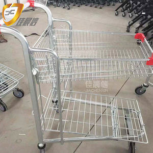 Carros de mano de alta calidad y <span class=keywords><strong>carrito</strong></span> de acero, bolsas de compras para supermercado - Product Image 6