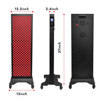 350LED Professionnel Proche Infrarouge Led Light Therapy Machine 1750W Full Body Led Red Light Therapy Panel avec Télécommande
