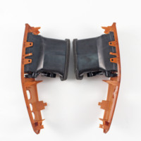 Tableau de bord en bois intérieur LHD avec bouche d'aération pour Toyota Land Cruiser 100 FJ100 LC100 Accessoires 1997-2007