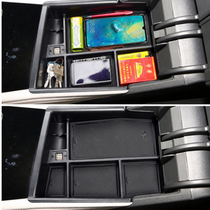Convient pour V.W. 21-23. Boîte de rangement pour accoudoir Touron, boîte de rangement pour console centrale de voiture Touron X, compartiment de rangement, garantie 1 an - Product Image 3