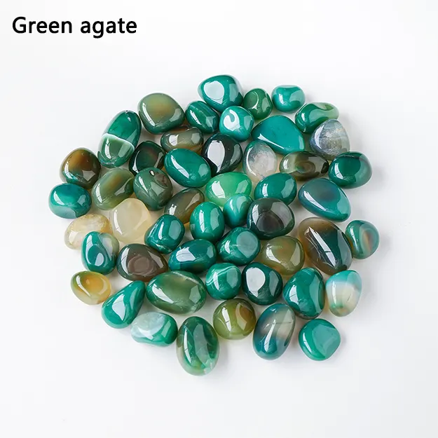 Wholesale Rolling Stone Natural Crystal Healing Stones Tumbled Stones For Home Decoration