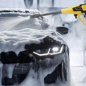 Súng rửa xe không dây, pin 21V, áp suất cao, chất liệu ABS, dùng cho rửa xe - Product Image 3