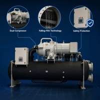 Sistema Enfriador de Agua de Gran Capacidad Automático con Enfriamiento por Agua, Operación y Mantenimiento Estables para Aeropuertos