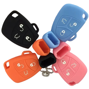 Vente en gros de coques de clés en silicone pour télécommande de voiture <span class=keywords><strong>Mercedes</strong></span> - Product Image 3