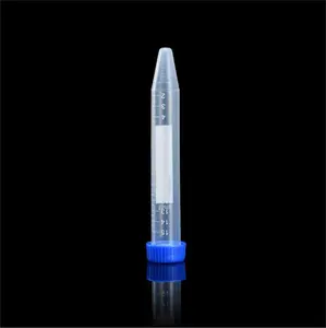 Chine fabricants bouchon à vis en plastique stérile 15ml 50 ml conique falcon test de laboratoire microcentrifugeuse tubes à centrifuger