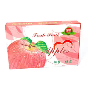 Caja de cartón para fruta fresca, embalaje para fruta, diseño personalizado, calidad fiable