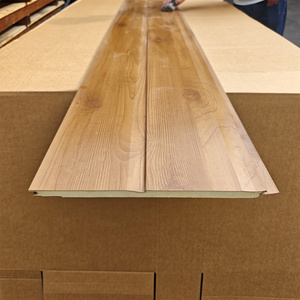 Panel de Aislamiento Acústico de PU, Panel de Techo de FRP, Panel Aislante para Cámaras Frigoríficas, Tableros de Construcción de Hormigón Aislado, Panel de Pared de Madera, Panel Sándwich - Product Image 2