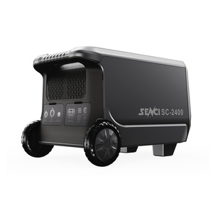 สถานีพลังงานแสงอาทิตย์แบบพกพา 2400W เครื่องกำเนิดไฟฟ้าแบตเตอรี่สำหรับใช้งานกลางแจ้ง พร้อมแรงดันไฟฟ้า 110V ถึง 240V สำหรับใช้ในบ้าน ชนิดปลั๊ก SC-2000 พอร์ตสถานีพลังงาน - Product Image 2