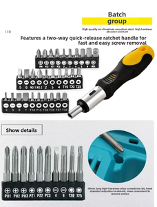 Juego de Herramientas Multifunción para el Hogar de 158 Piezas OEM, <span class=keywords><strong>Kit</strong></span> de Herramientas Combinadas para Electricistas y Carpinteros, Gran Venta 2026 - Product Image 5