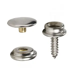 Marine Screws Snap Stud Press Fasteners for Garments, Bag, Canvas