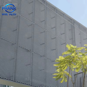 Çin Fabrika Duvar Paneli Yüksek Kaliteli Demir Dekoratif Genişletilmiş Metal Panel Alüminyum Izgara Genişletilmiş Metal Çit - Product Image 2