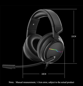 El mejor sonido envolvente 7,1 Micrófono <span class=keywords><strong>Auricular</strong></span> <span class=keywords><strong>con</strong></span> cable Elegante para <span class=keywords><strong>Ps4</strong></span> Ps5 Auriculares para juegos Auriculares - Product Image 3