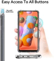 Coque transparente en Tpu pour Samsung, étui de téléphone Ultra fin pour Galaxy A11, A21, A31, A51, A71