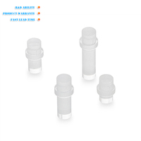 Guide de lumière LED en plastique acrylique transparent 2 mm, angle rigide personnalisé, diamètre fabricant, lentille en plastique transparente, montage 3 mm, tube lumineux