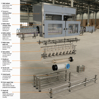 Línea de Producción de Embotellado de Bebidas y Refrescos Sunswell de 20000 BPH con Certificación CE