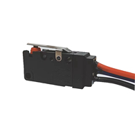Micro-interrupteur étanche de haute qualité avec fil à souder et micro-interrupteur IP67 à levier pour équipement électronique
